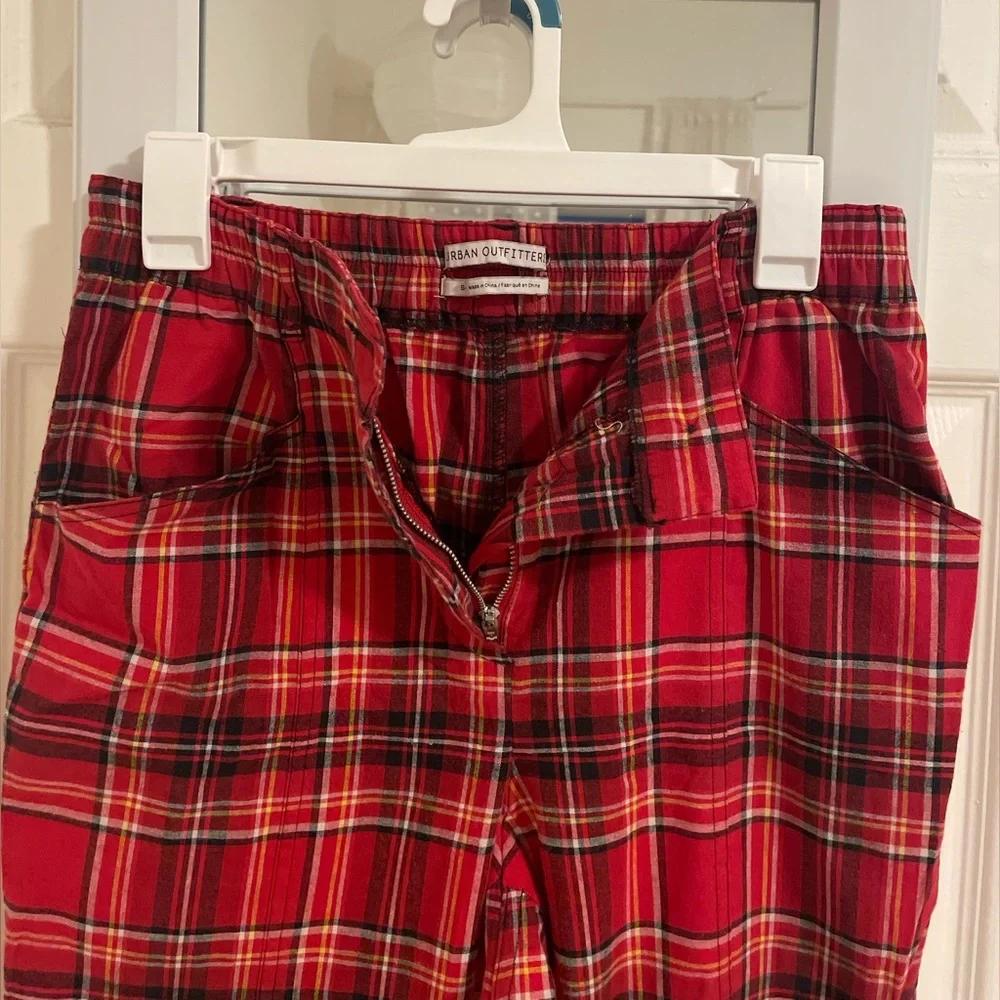Urban outfitters red plaid pants! - Picture 3 of 6